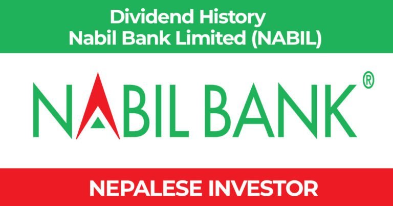 Dividend History of Nabil Bank Ltd. (NABIL) - Nepalese Investor