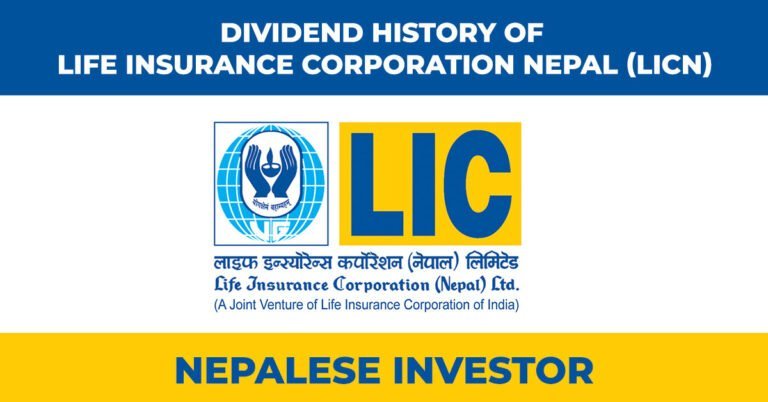 Dividend History of Life Insurance Corporation Nepal (LICN)
