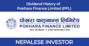 Dividend History of Pokhara Finance (PFL) - Nepalese Investor