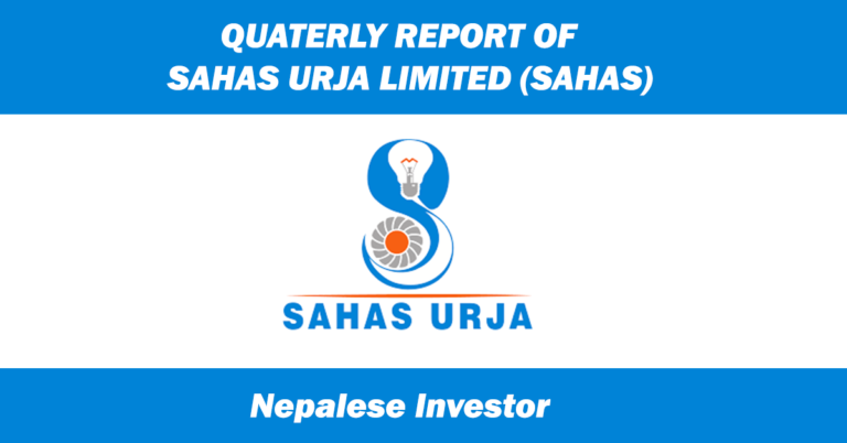 Sahas Urja 4th Quaterly Report FY 2078/79