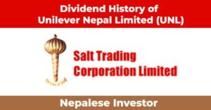 Dividend History of Salt Trading Corporation (STC)