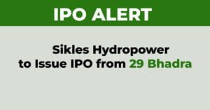 Sikles Hydropower IPO