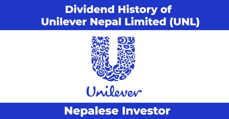 Dividend History of Unilever Nepal Limited (UNL)