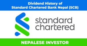 Dividend History of Standard Chartered Bank Nepal (SCB)