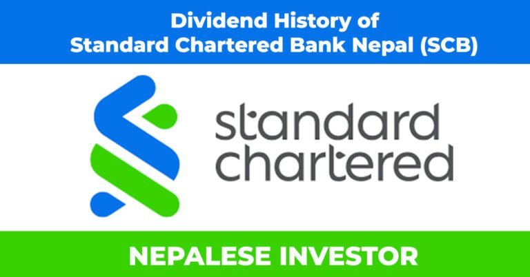 Dividend History of Standard Chartered Bank Nepal (SCB)