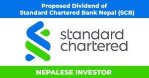 Standard Chartered Bank Nepal (SCB) Dividend for 2078/79
