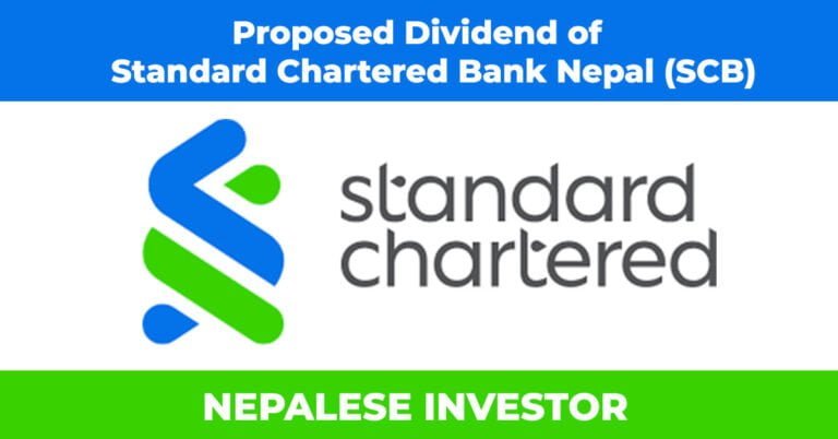 Standard Chartered Bank Nepal (SCB) Dividend for 2078/79