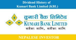 Kumari Bank Dividend History