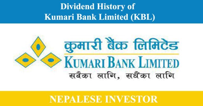 Kumari Bank Dividend History