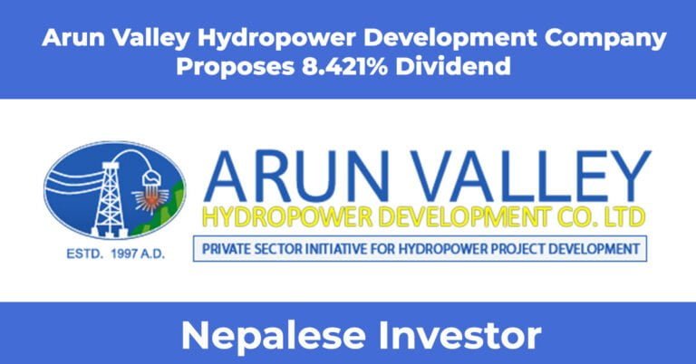 Arun Valley Hydropower Development Company (AHPC) Dividend