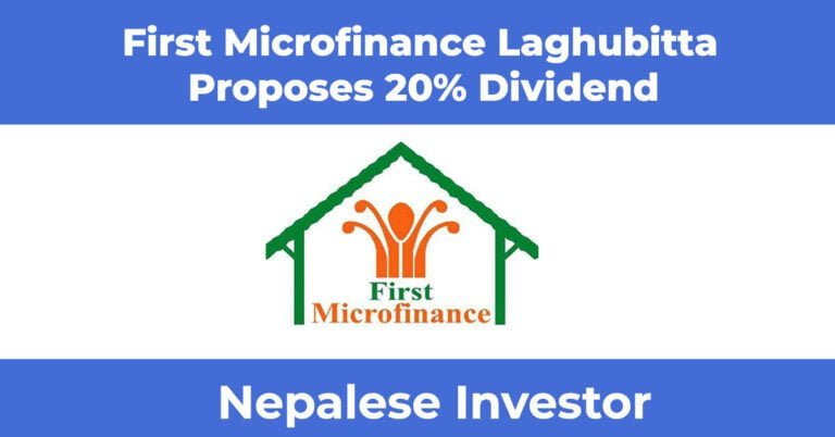 First Microfinance Laghubitta Dividend