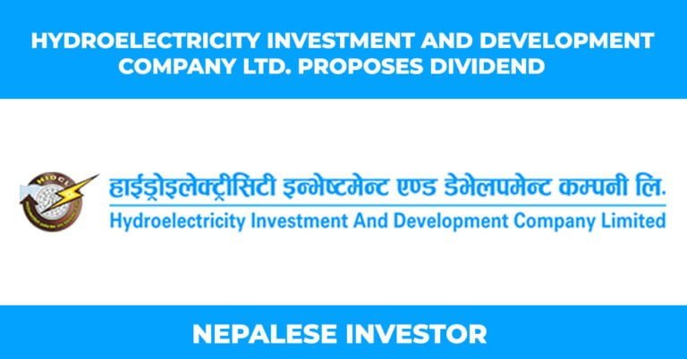 HIDCL Dividend History