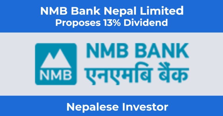 NMB Bank Cash Dividend 2078/79