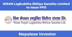 WEAN Laghubitta Bittiya Sanstha to issue FPO