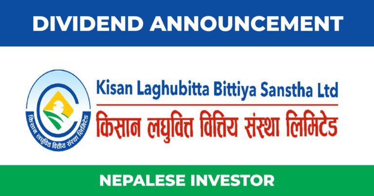 Kisan Laghubitta Dividend 2078/79