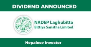 Nadep Laghubitta Bittiya Sanstha Limited (NADEP) DIvidend for 2078/79