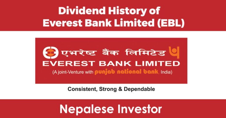 Everest Bank Limited (EBL) Dividend History