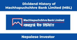 Machhapuchchhre Bank (MBL) Dividend History